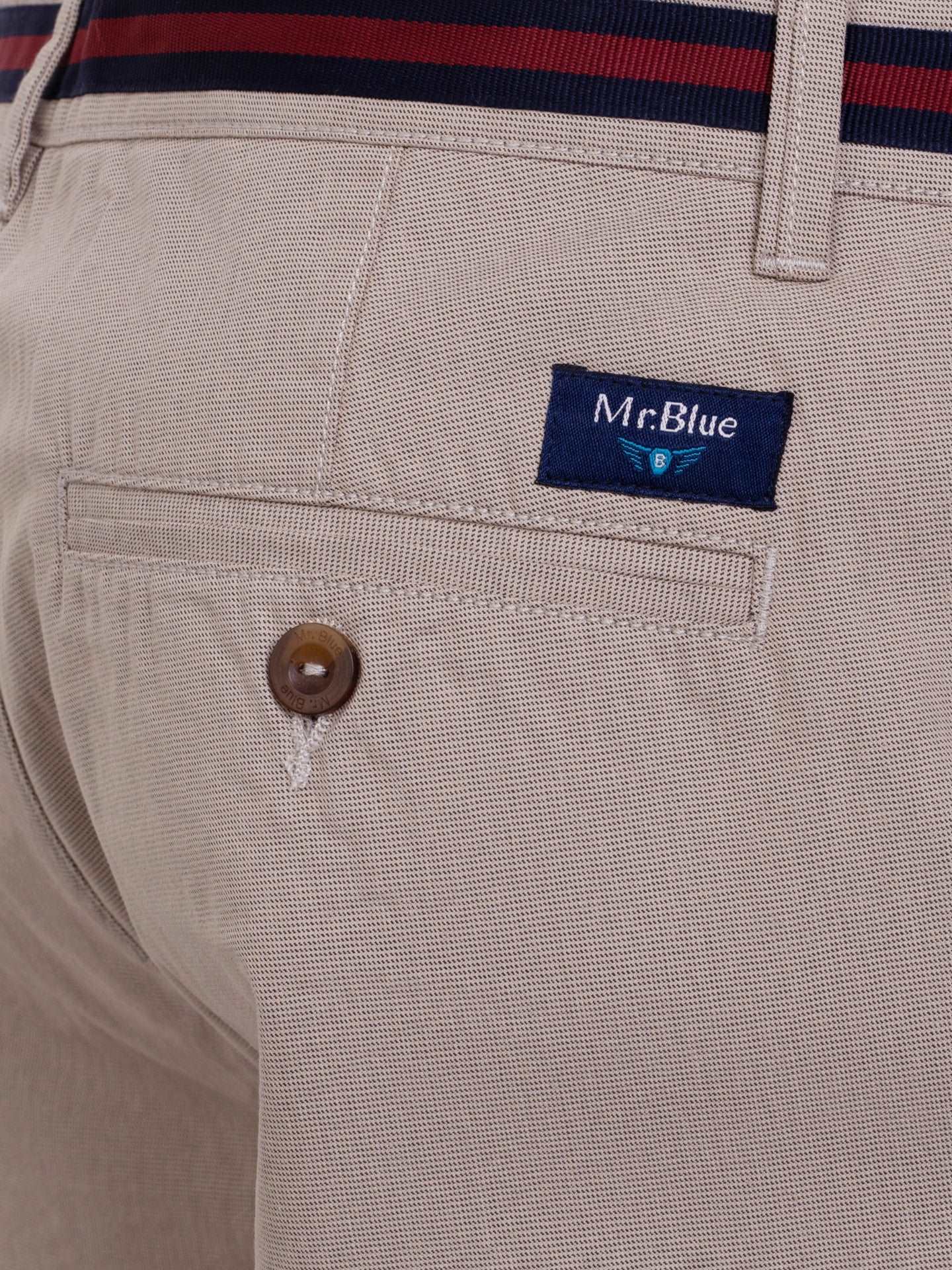 Calças Chino Bege slim fit