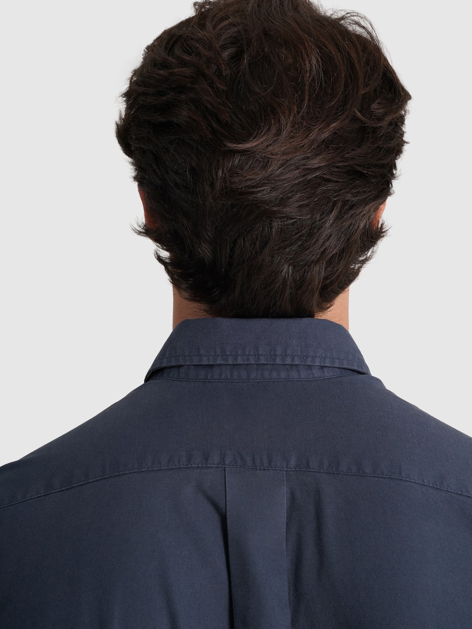 BLUE COTTON SHIRT LONG SLEEVE REGULAR FIT MR. BLUE