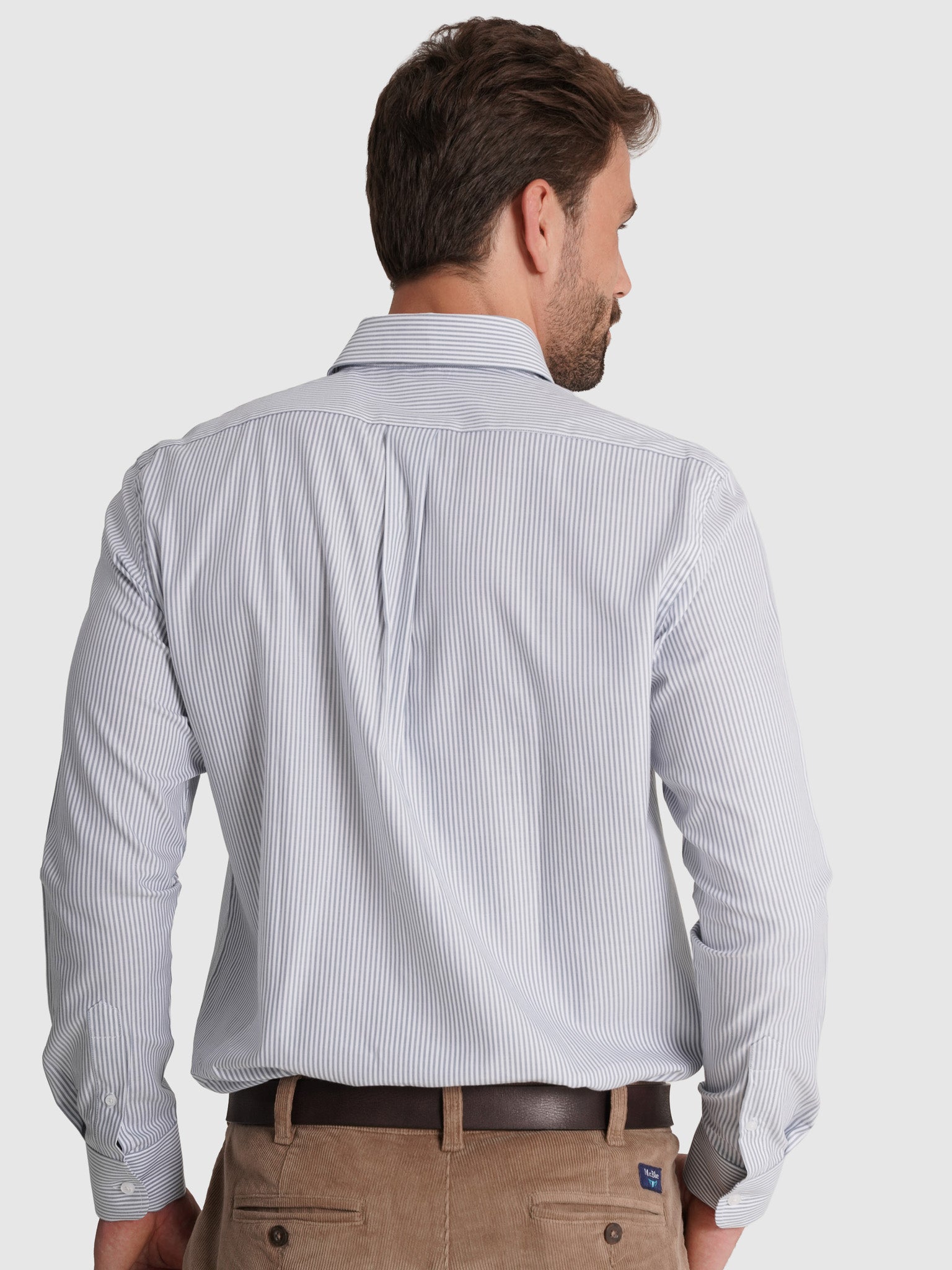 BLUE COTTON SHIRT LONG SLEEVE REGULAR FIT MR. BLUE