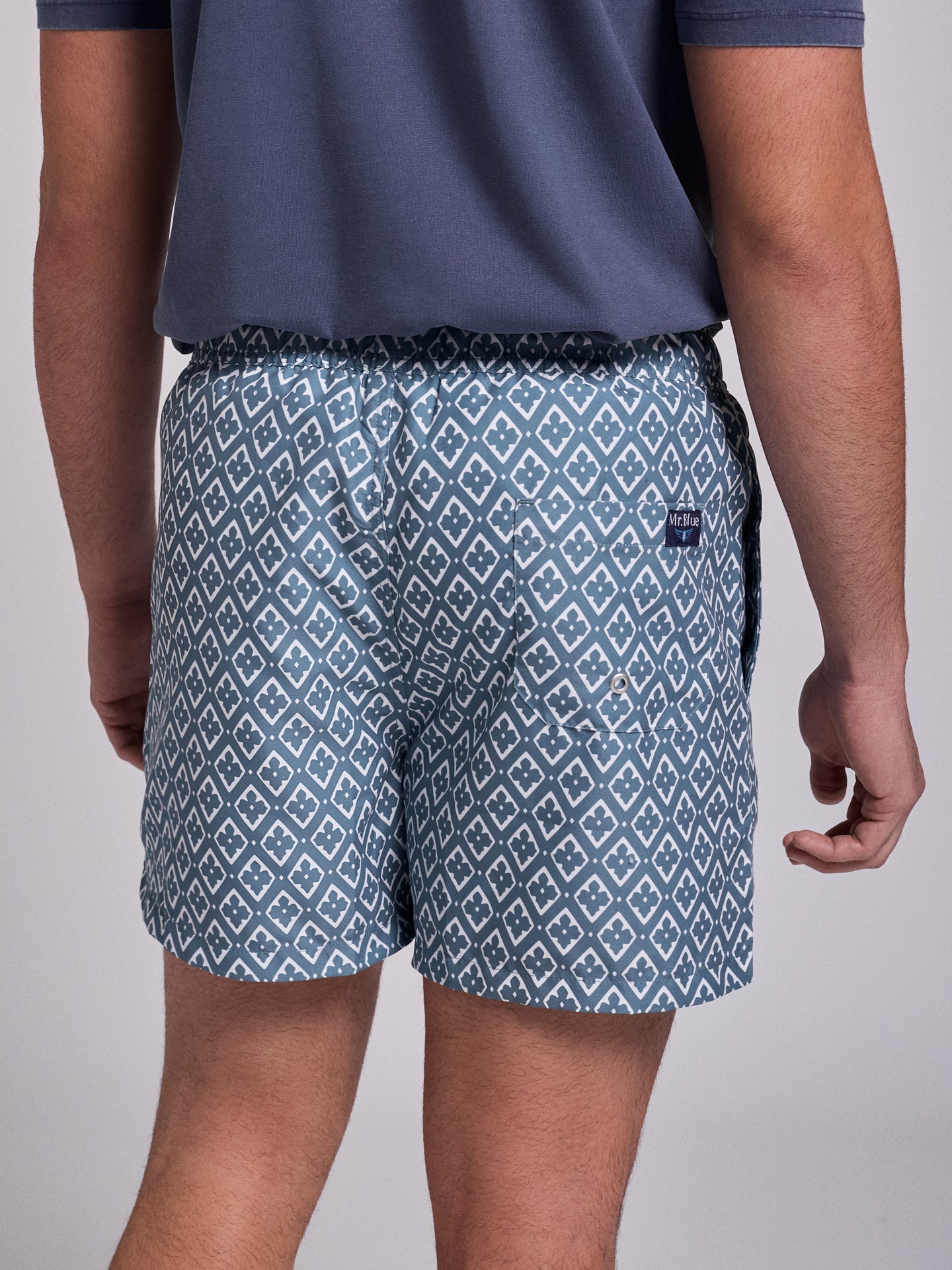 REGULAR FIT MR GREEN SWIMMING SUIT BLUE