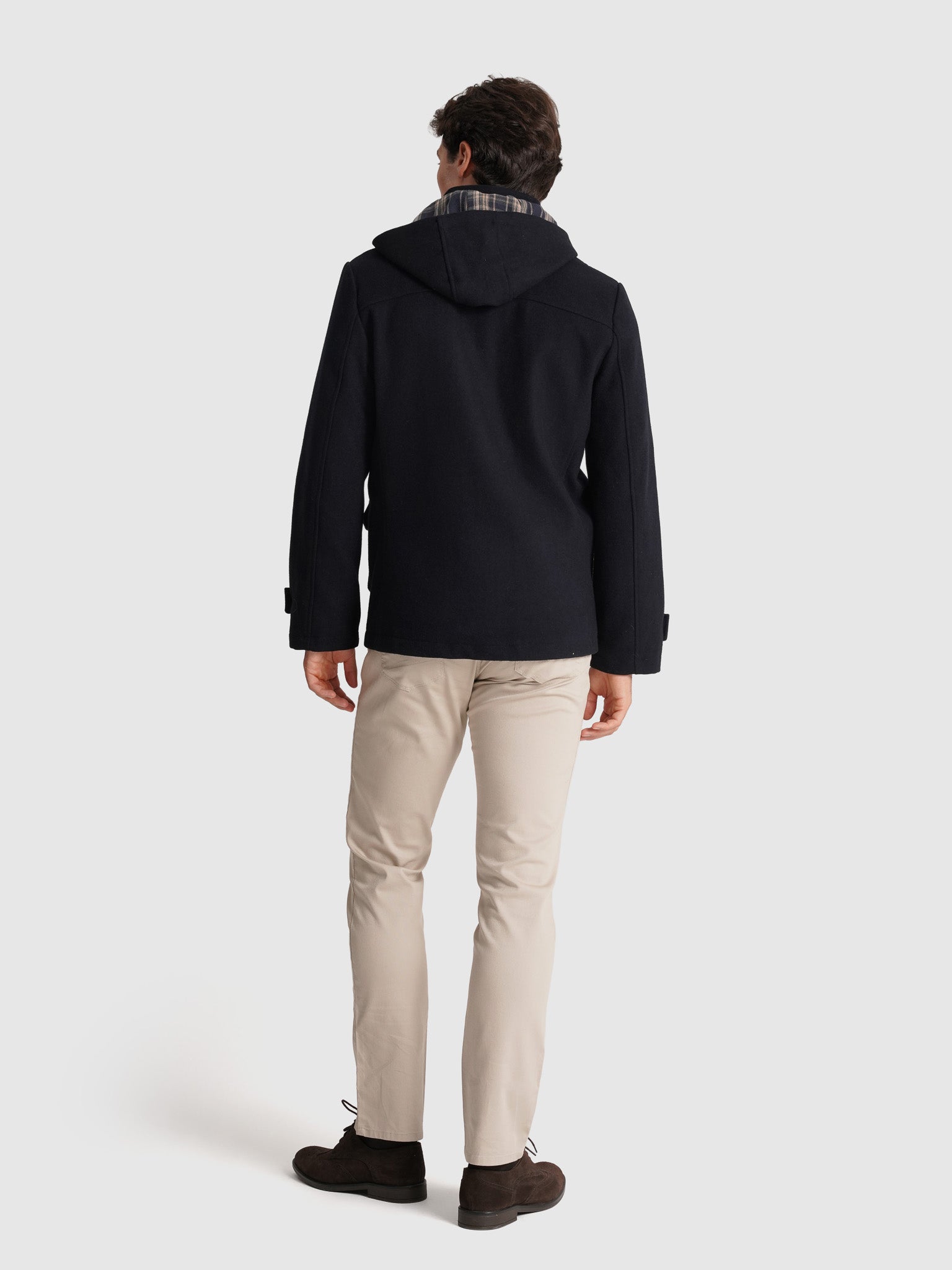 BLUE OVERCOATER LONG SLEEVE REGULAR FIT MR. BLUE