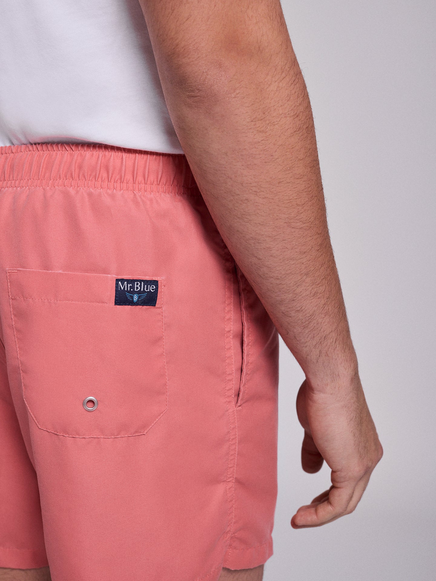 REGULAR FIT MR. PINK SWIMMING SUIT BLUE