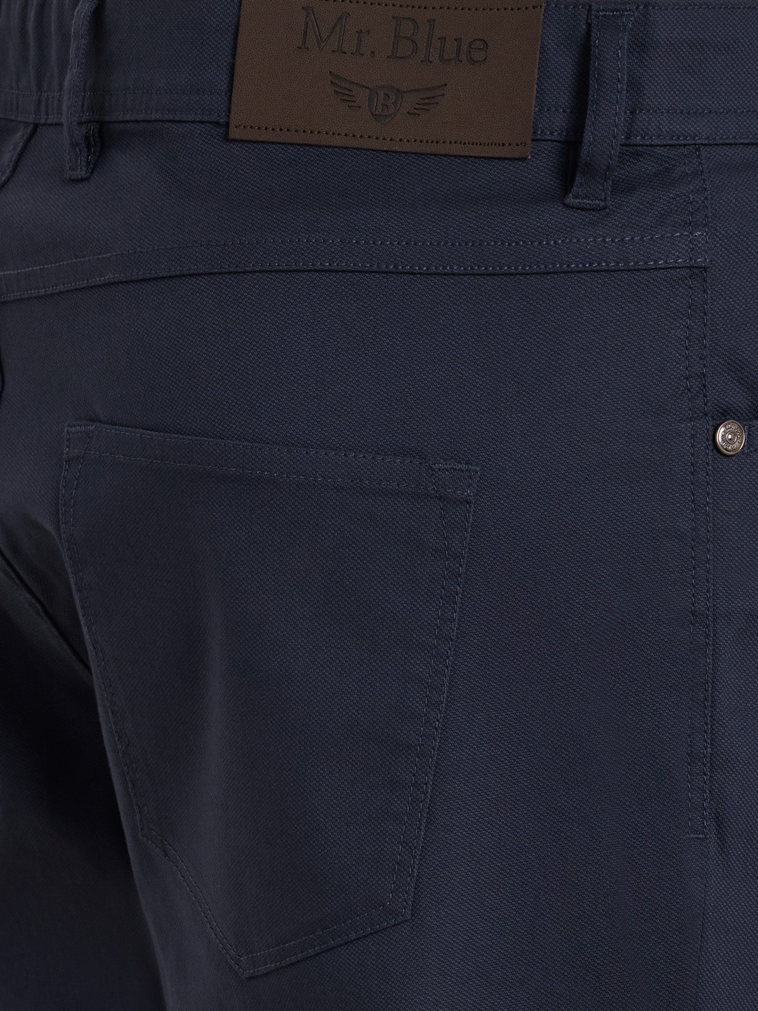 BLUE COTTON SLIM FIT MR. BLUE