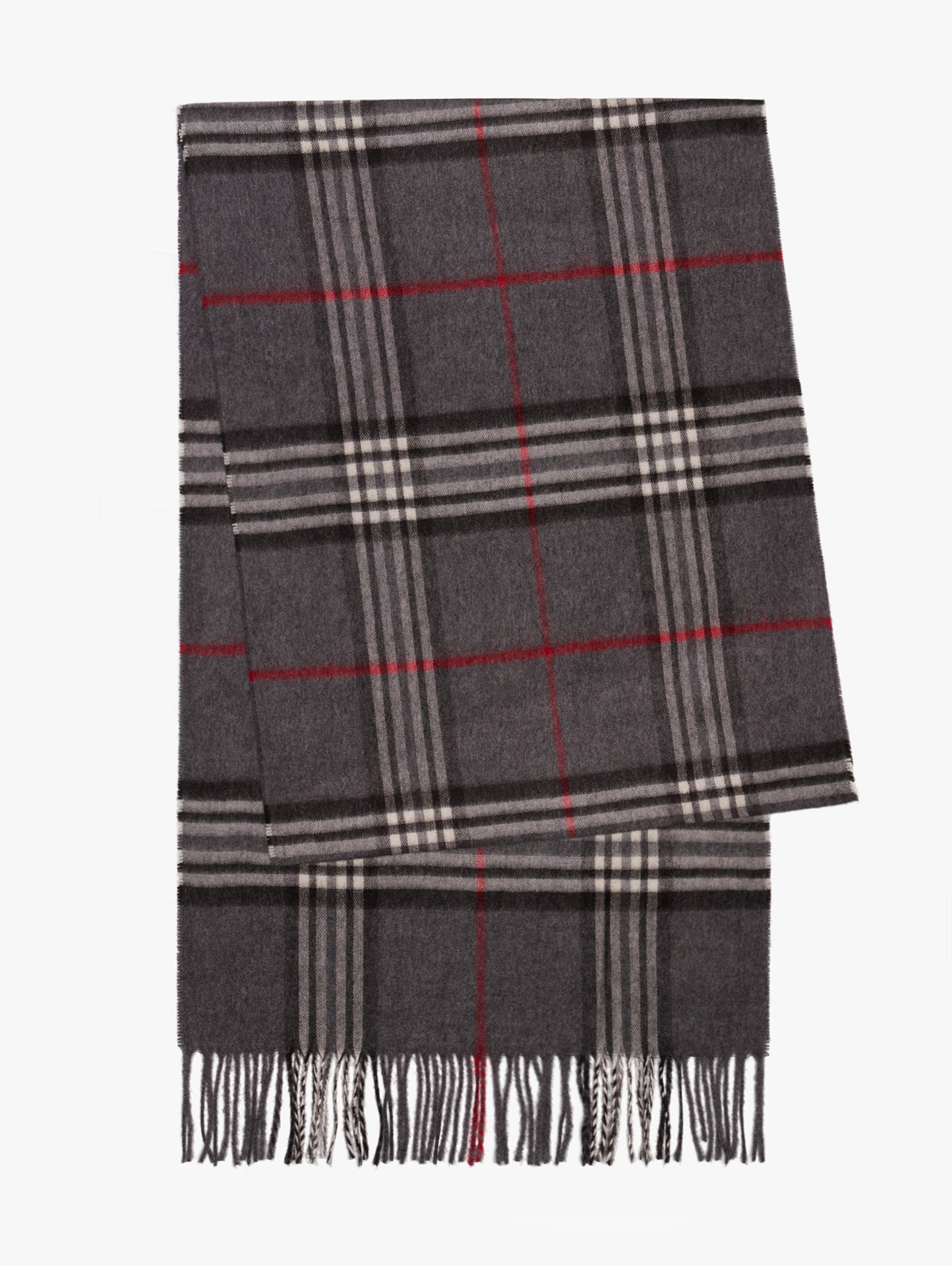 GRAY SCARF MR. BLUE