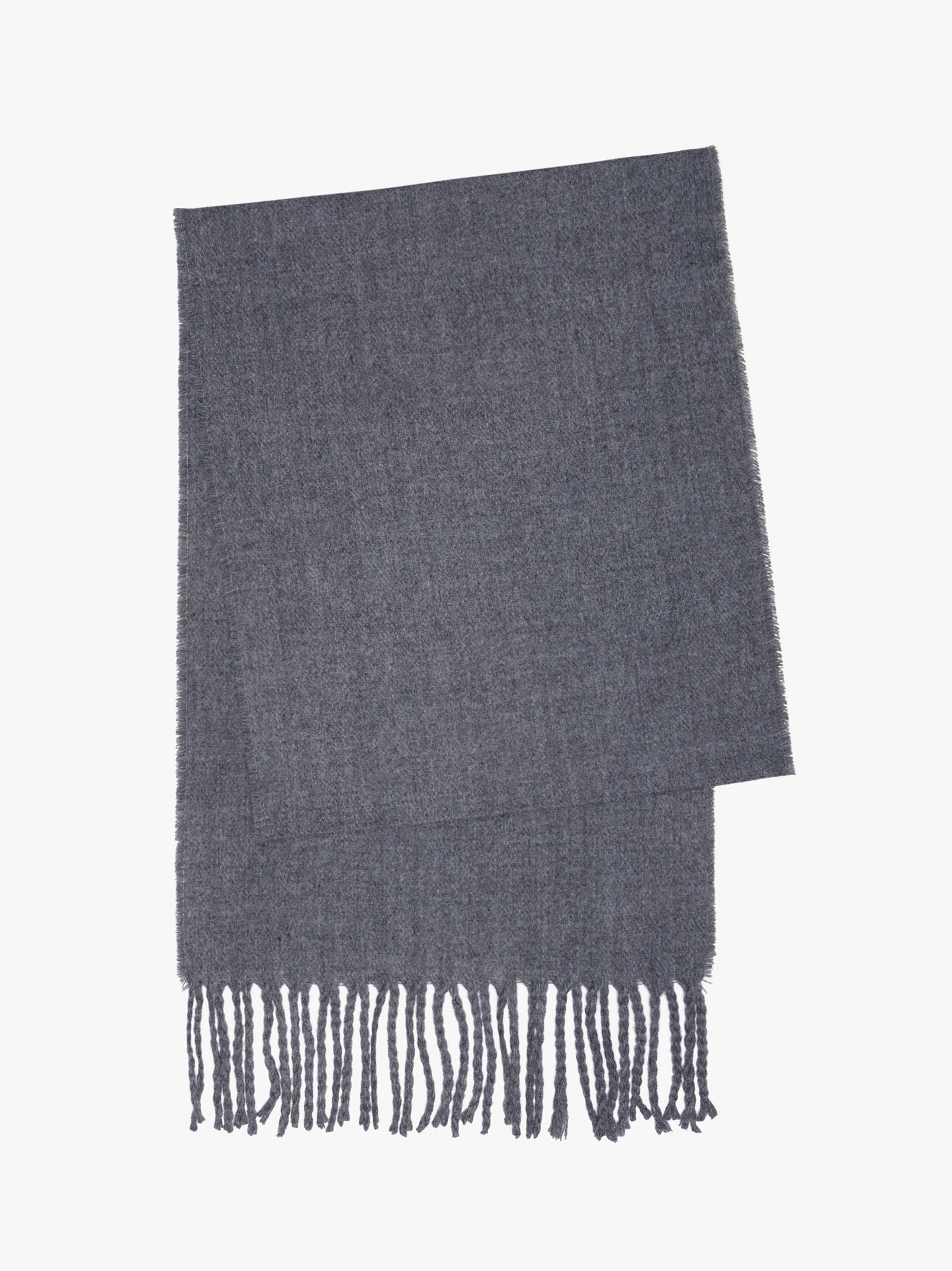 GRAY SCARF MR. BLUE