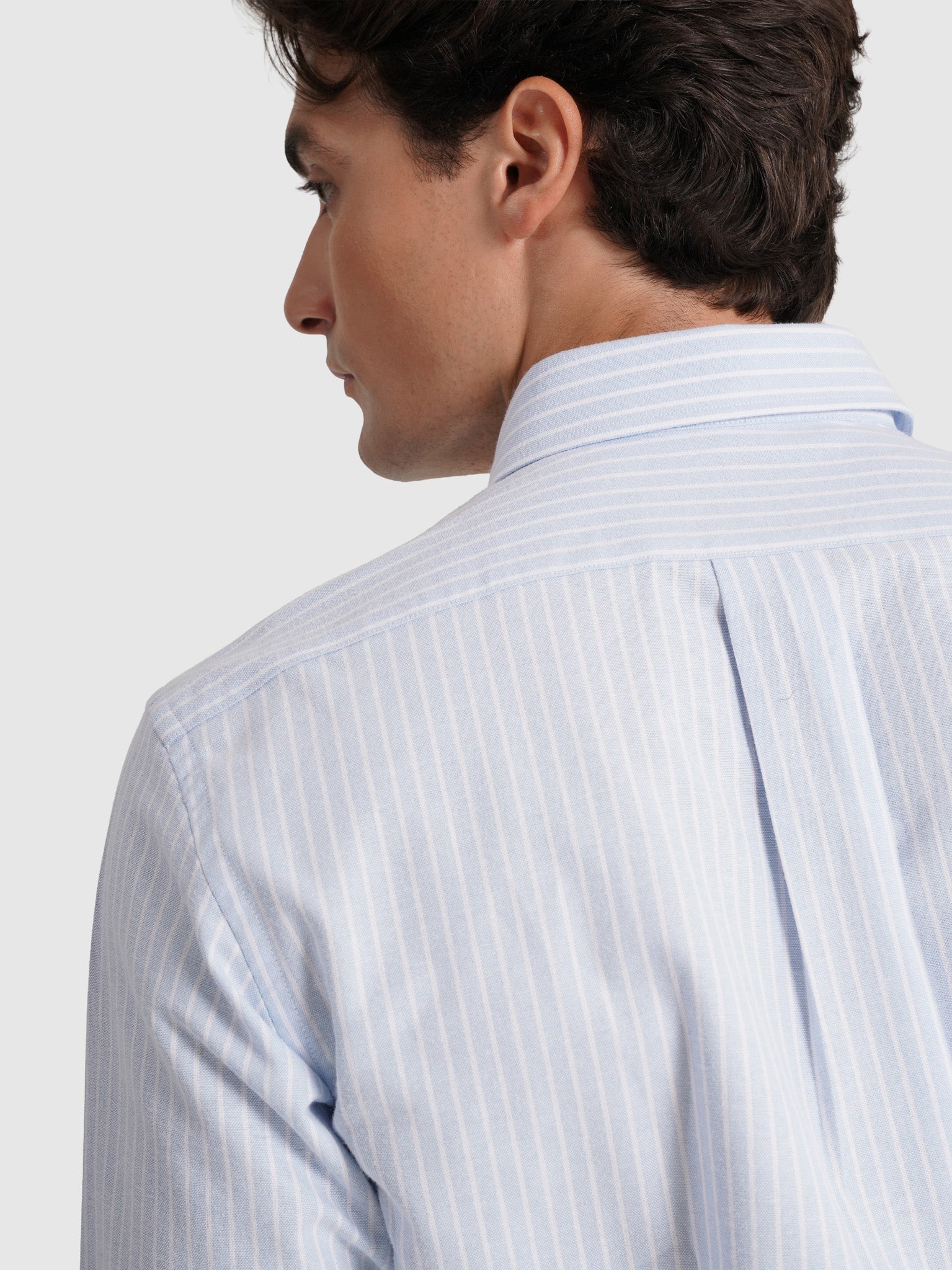 BLUE COTTON SHIRT LONG SLEEVE REGULAR FIT MR. BLUE