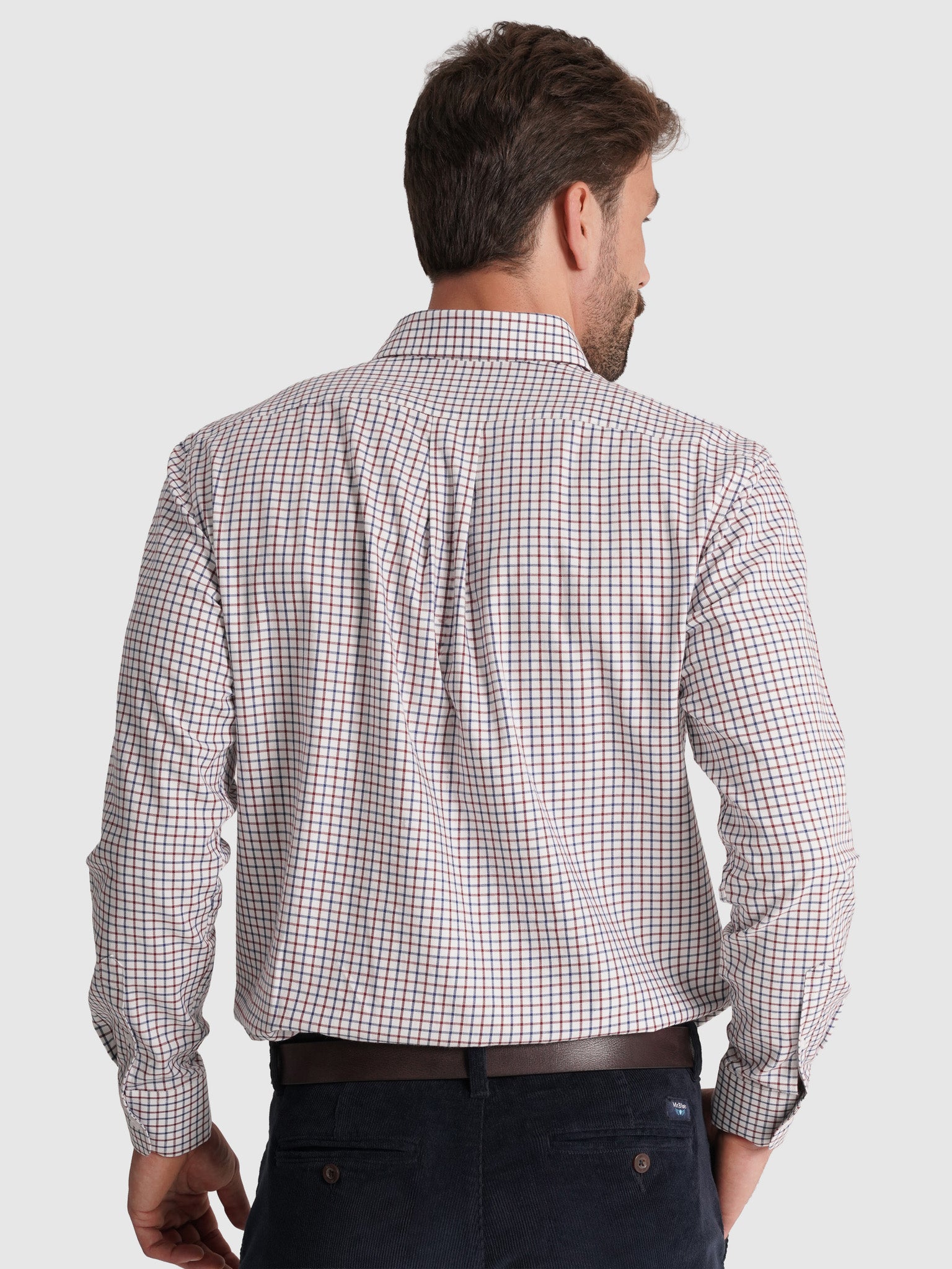 GREEN COTTON SHIRT LONG SLEEVE REGULAR FIT MR. BLUE