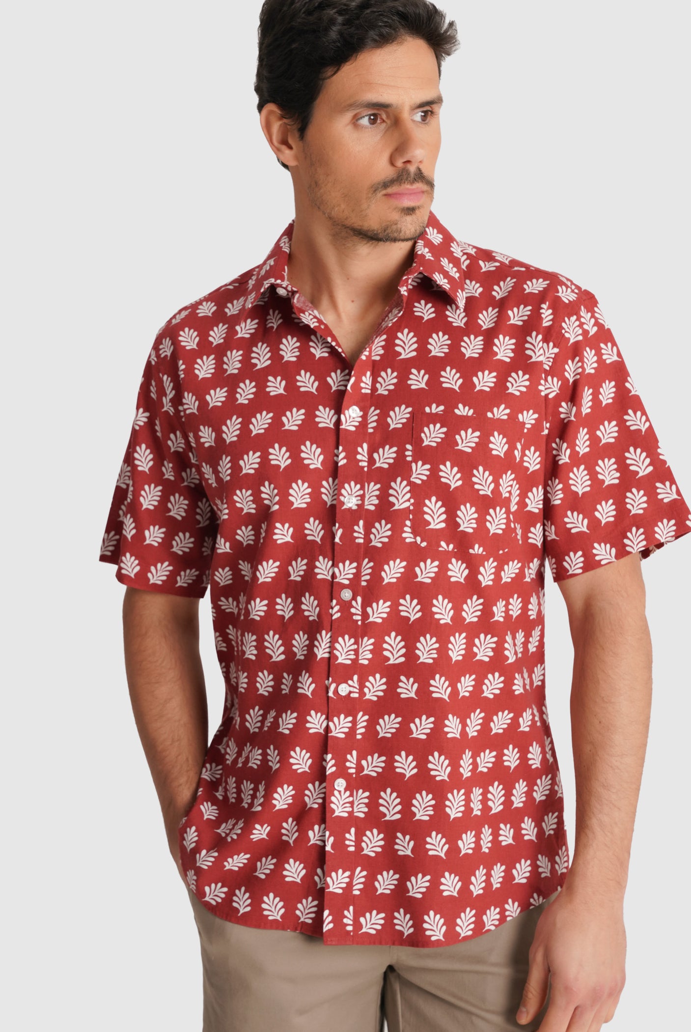 PINK SHORT SLEEVE REGULAR FIT MR. BLUE