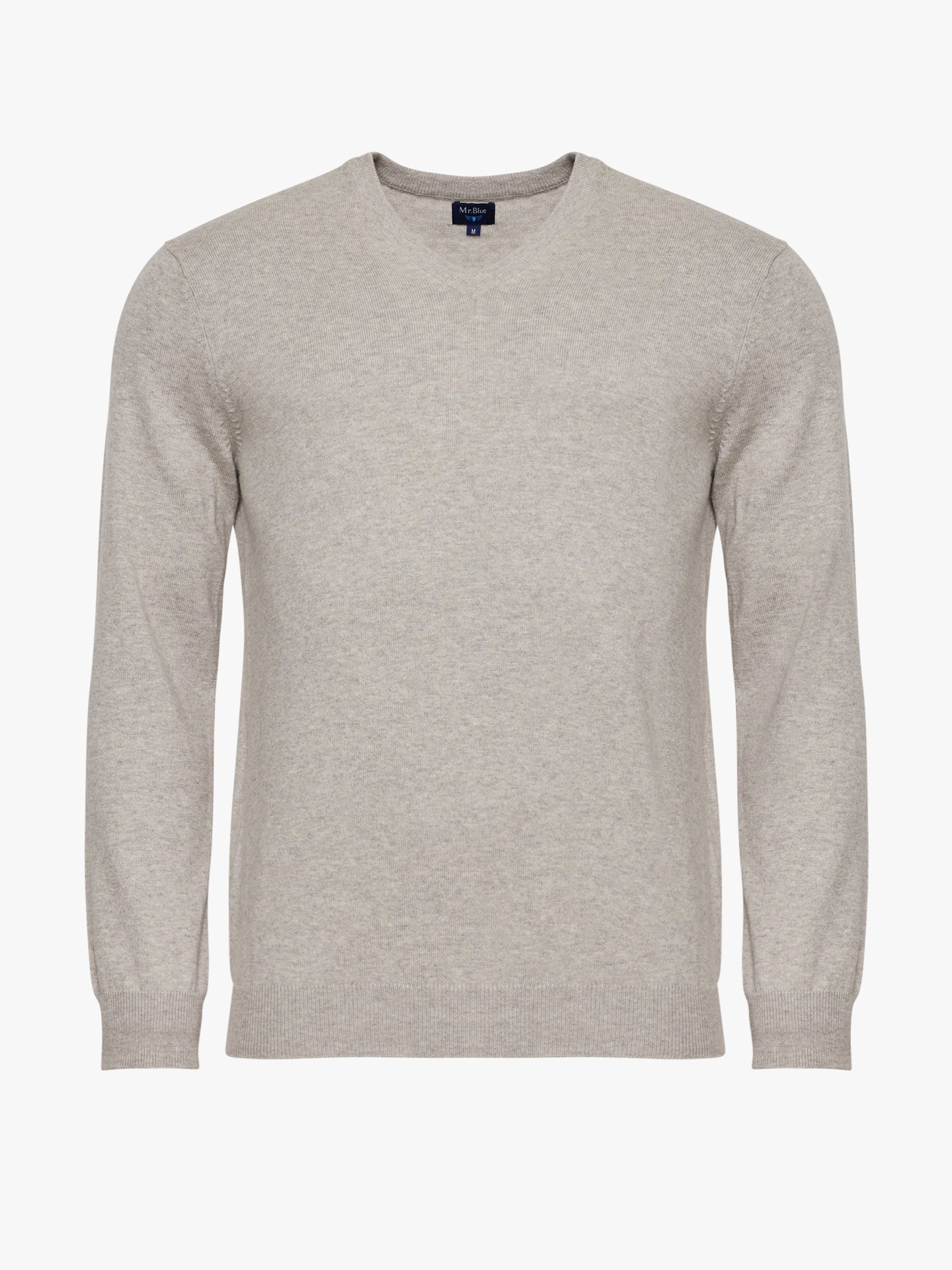 GRAY THIN PULLOVER LONG SLEEVE REGULAR FIT MR. BLUE