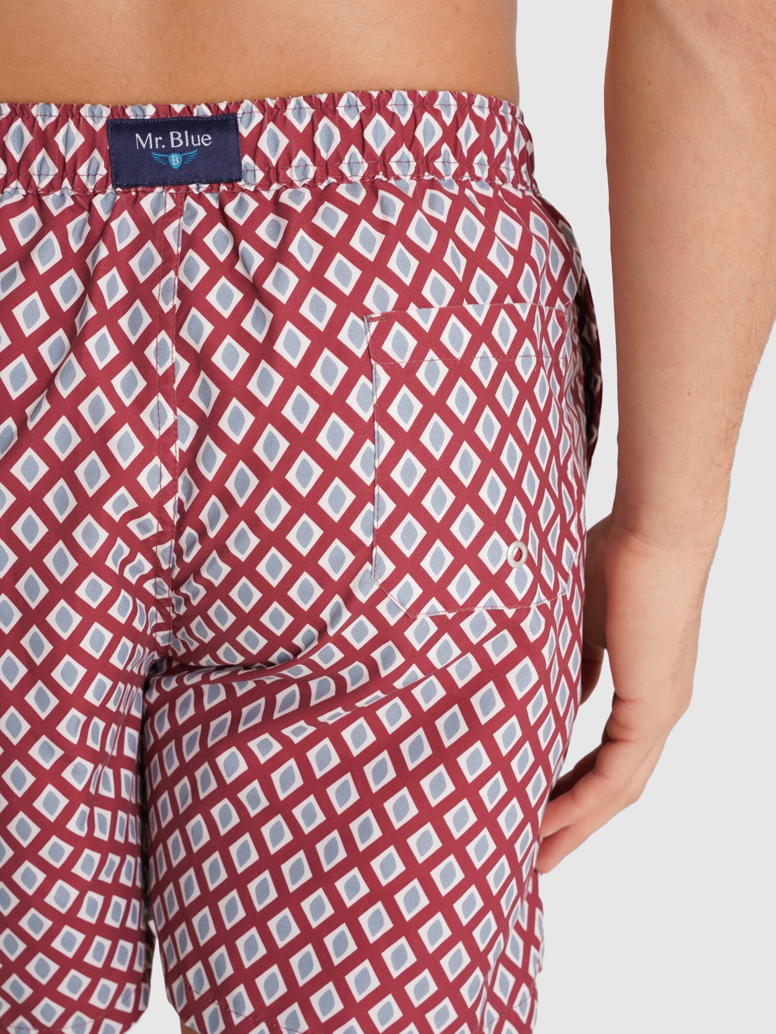 FATO BANHO BORDEAUX REGULAR FIT MR. BLUE