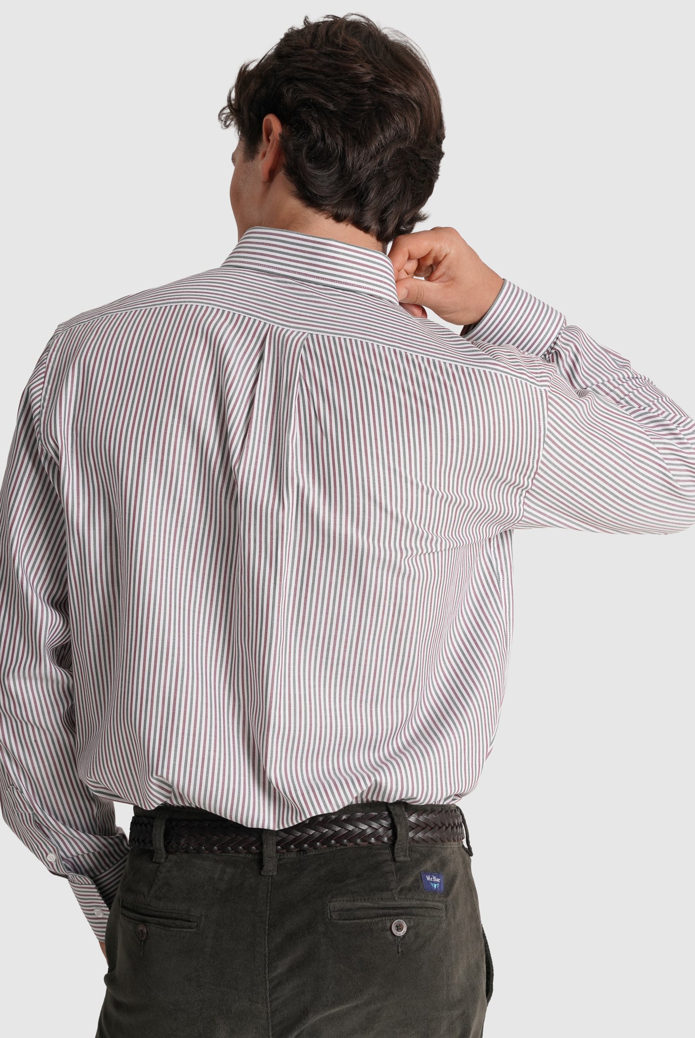 Camisa Algodão Verde Manga Comprida Regular Fit Mr. Blue