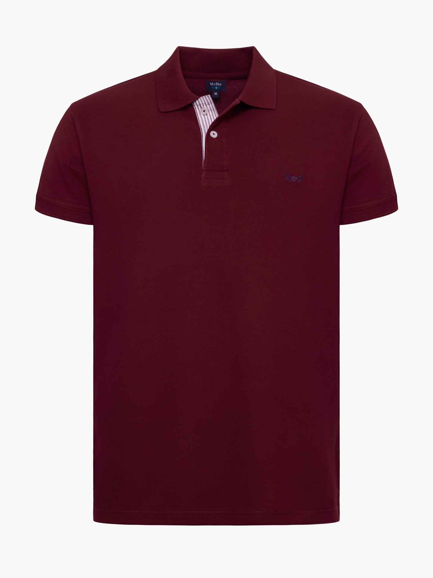 RED POLO SHORT SLEEVE REGULAR FIT MR. BLUE