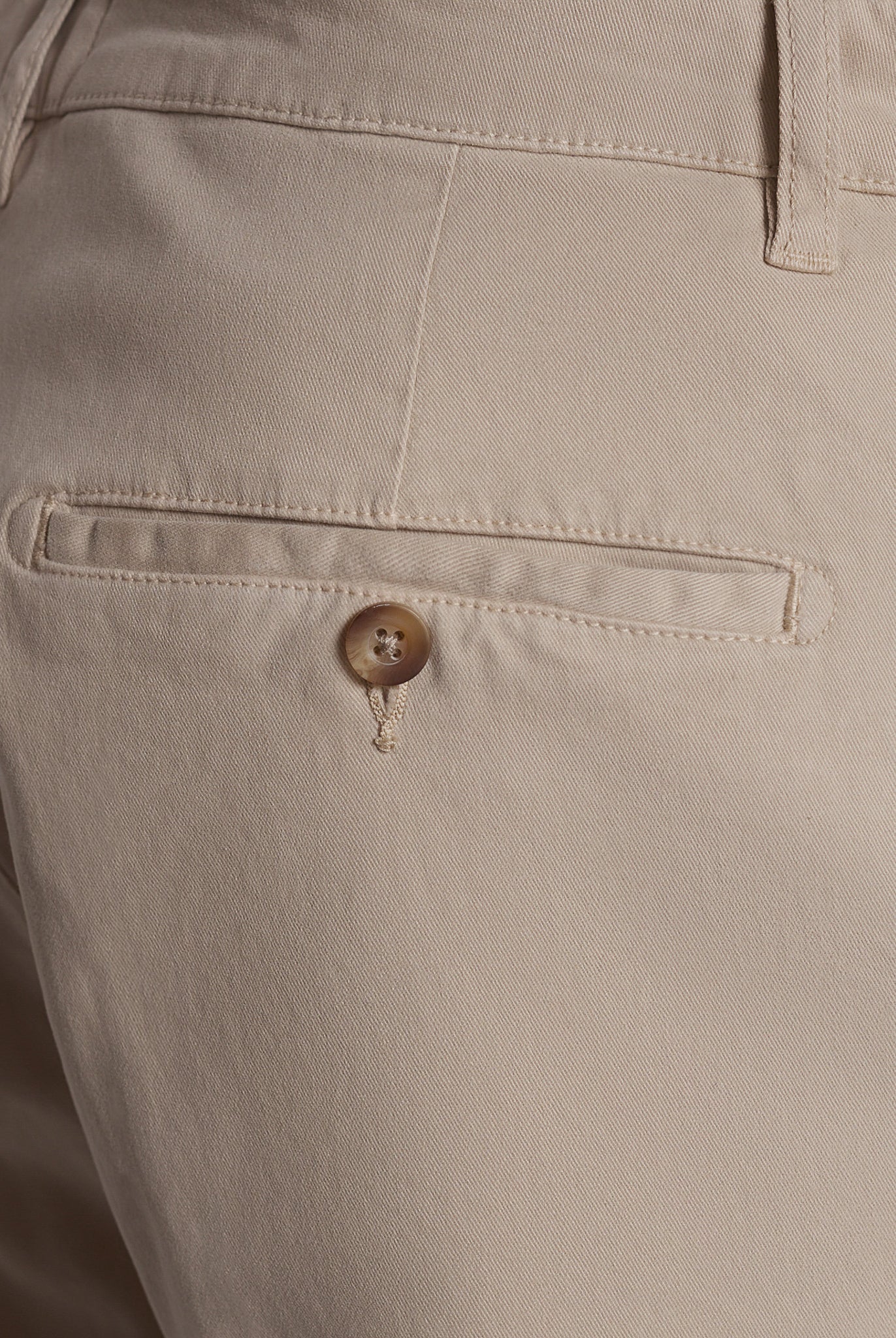 Calça Beges Regular Fit Mr. Blue