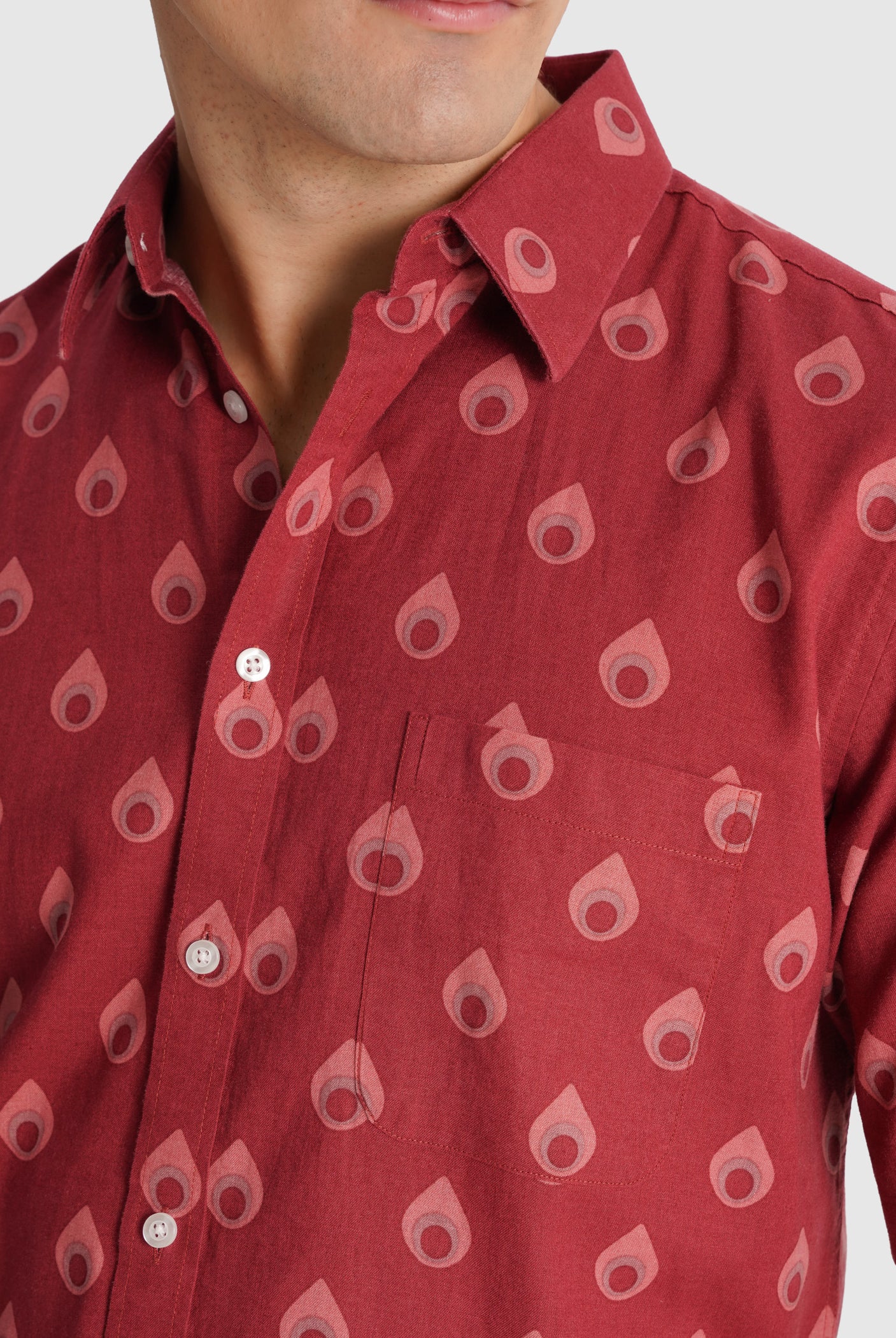 RAW SHIRT SHORT SLEEVE REGULAR FIT MR. BLUE