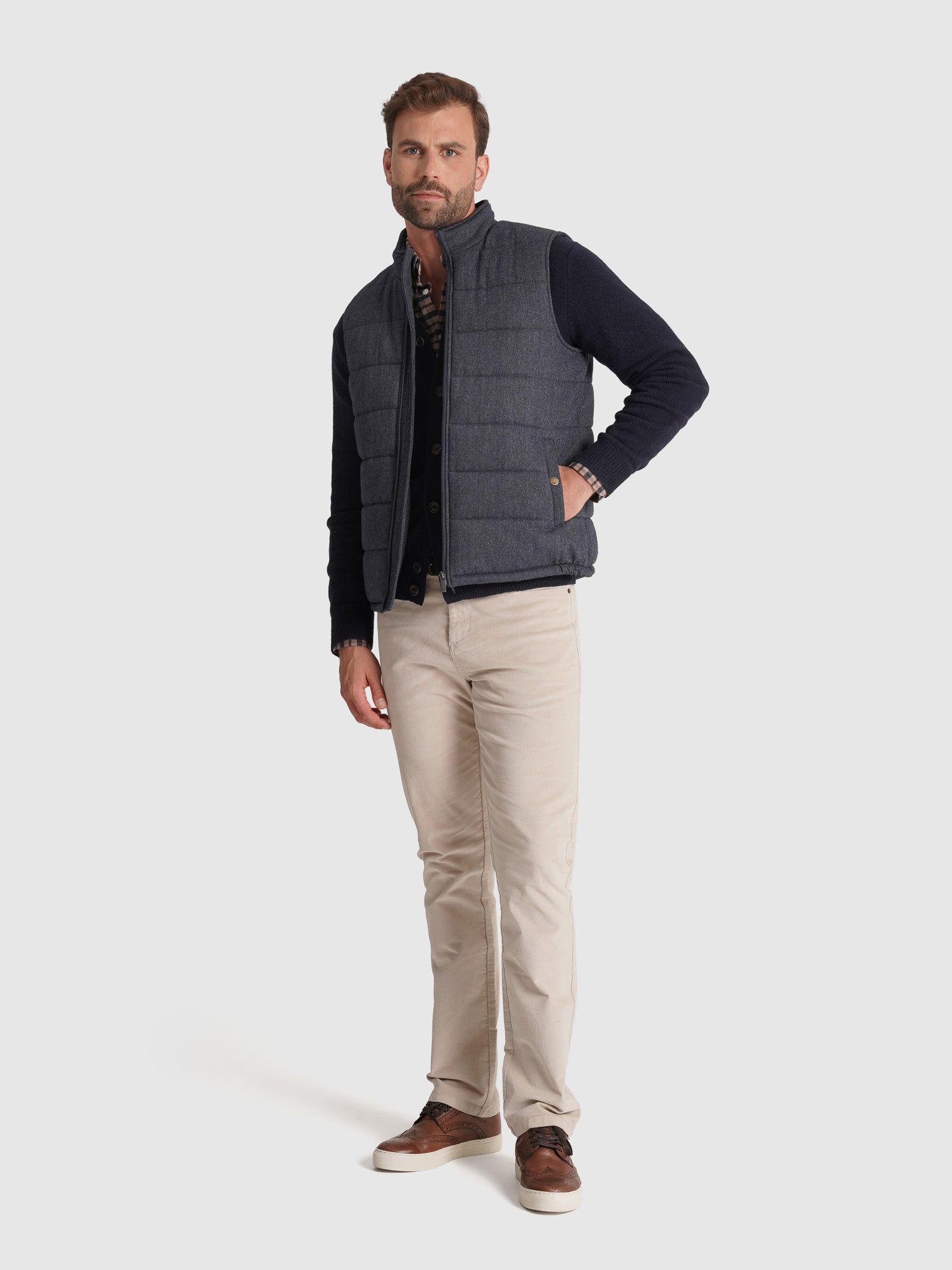 BLUE JACKET REGULAR FIT MR. BLUE