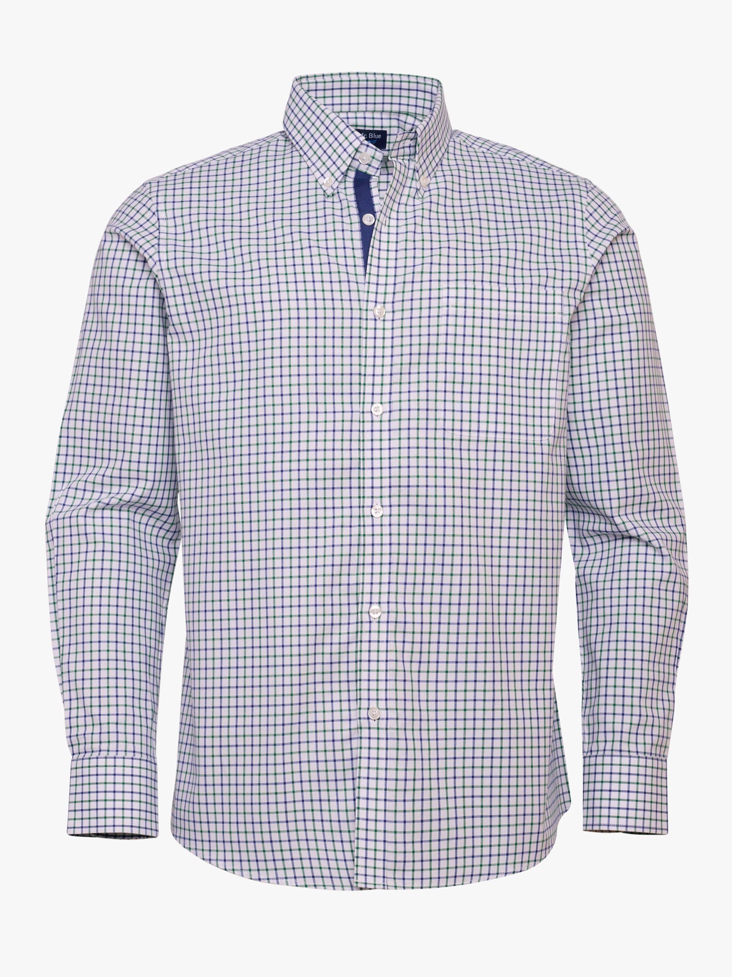 Mr. Blue Regular Fit Oxford Blue Shirt