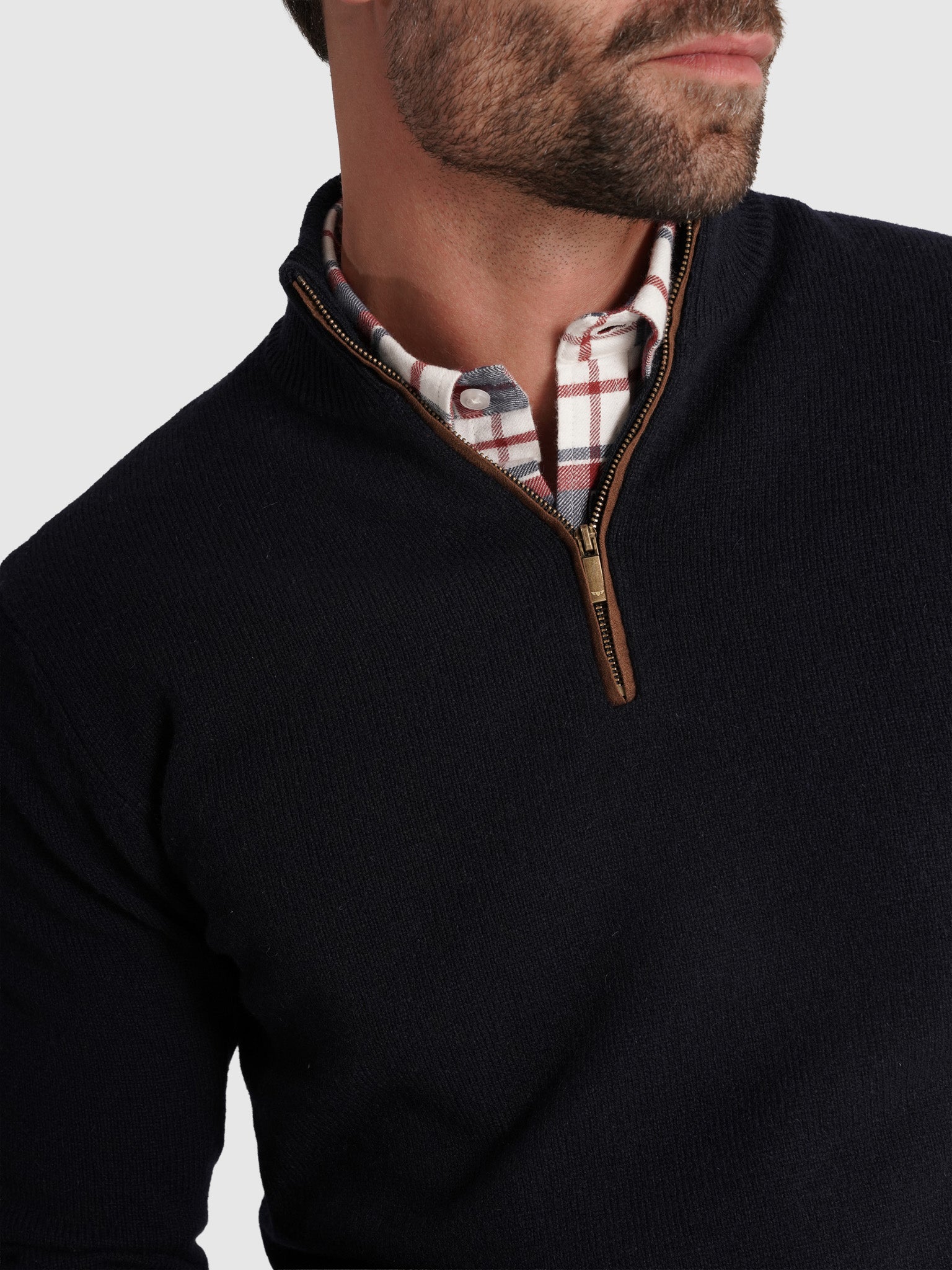 BLUE WOOL PULLOVER LONG SLEEVE REGULAR FIT MR. BLUE