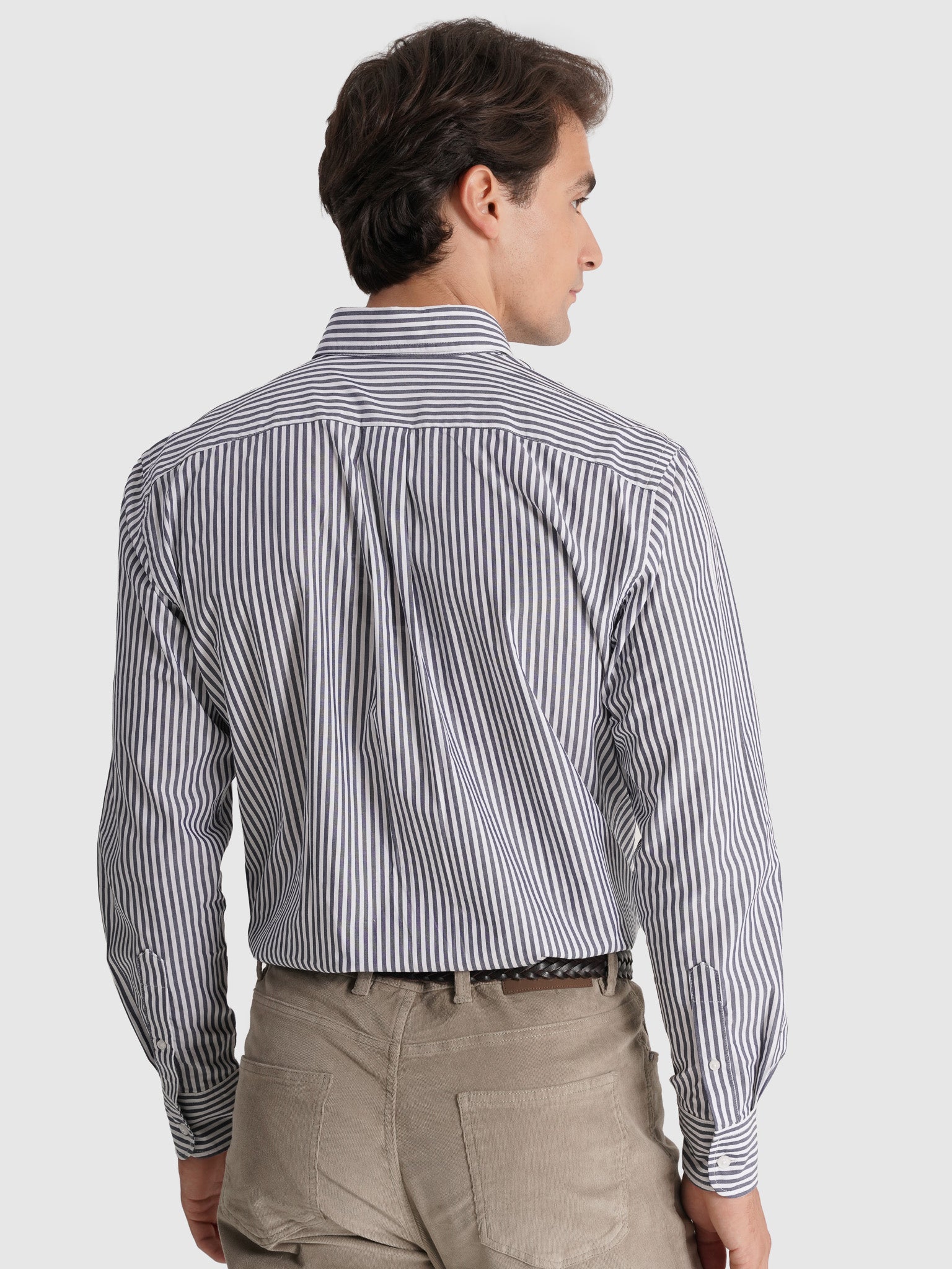 BLUE COTTON SHIRT LONG SLEEVE REGULAR FIT MR. BLUE