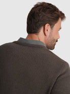GREEN COTTON PULLOVER LONG SLEEVE REGULAR FIT MR. BLUE