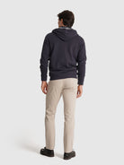 BLUE COTTON HOODIE LONG SLEEVE REGULAR FIT MR. BLUE