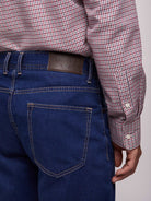 Calça de ganga escura