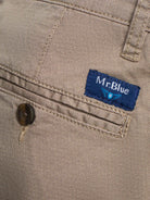 Calças chino Slim fit pintas Camel