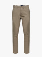GREEN COTTON TROUSERS REGULAR FIT MR. BLUE