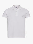 WHITE POLO SHORT SLEEVES REGULAR FIT MR. BLUE
