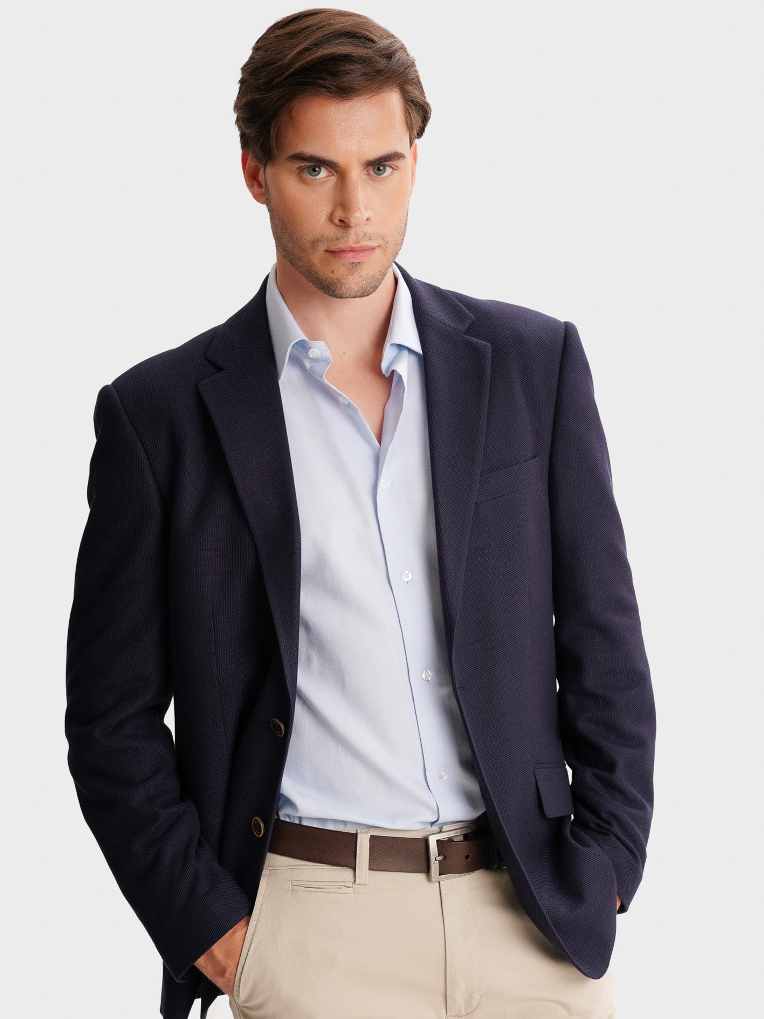 BLAZER OTHERS BLUE LONG SLEEVE REGULAR FIT MR. BLUE