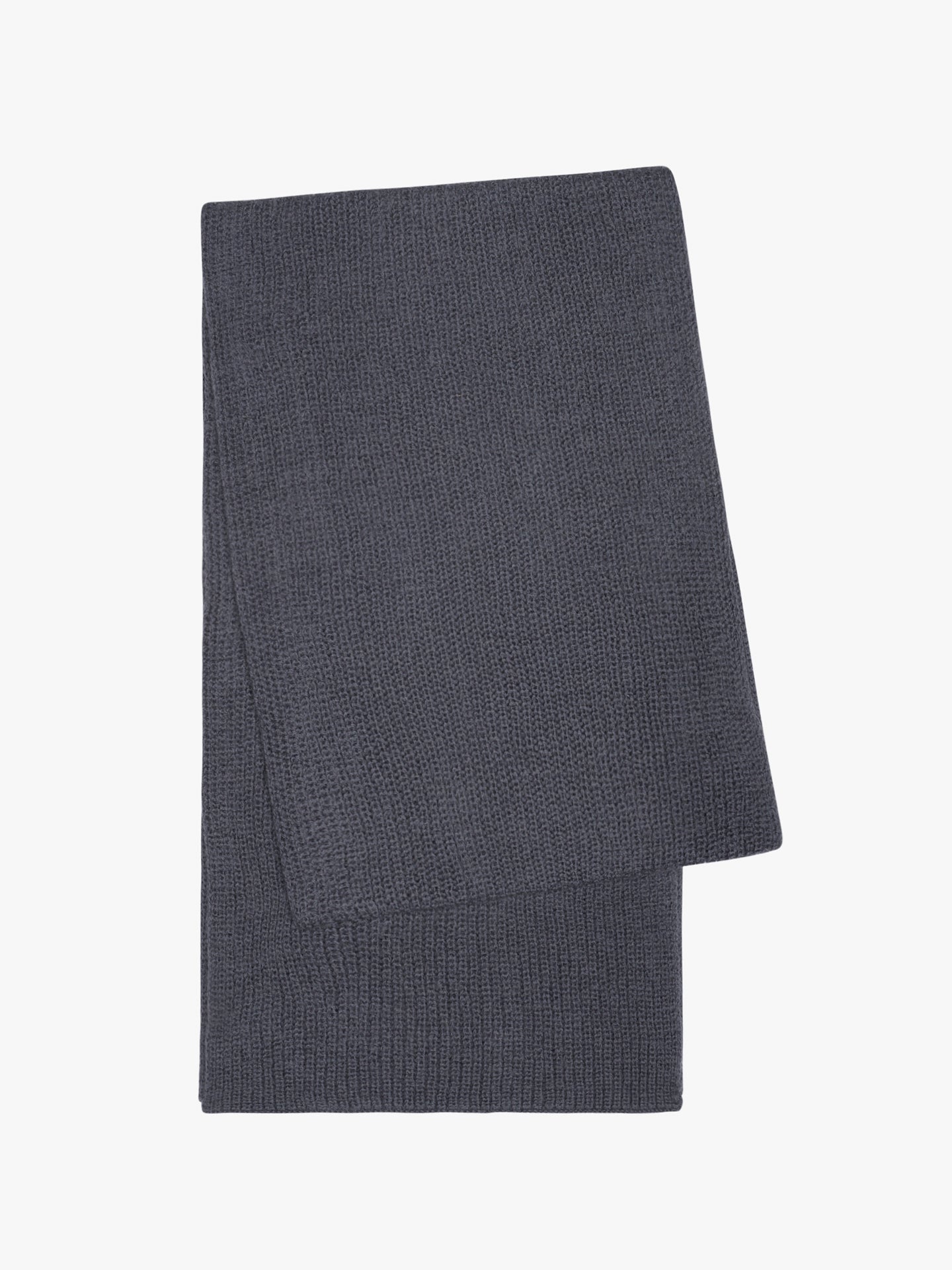 GRAY SCARF MR. BLUE