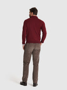 LONG SLEEVE CASHMERE PULLOVER REGULAR FIT MR. BLUE