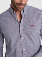 BLUE COTTON SHIRT LONG SLEEVE REGULAR FIT MR. BLUE