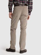 GREEN COTTON SLIM FIT TROUSERS MR. BLUE
