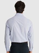 BLUE COTTON SHIRT LONG SLEEVE SLIM FIT MR. BLUE