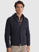 BLUE WOOL PULLOVER LONG SLEEVE REGULAR FIT MR. BLUE