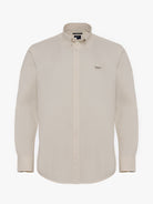 WHITE COTTON SHIRT LONG SLEEVE REGULAR FIT MR. BLUE