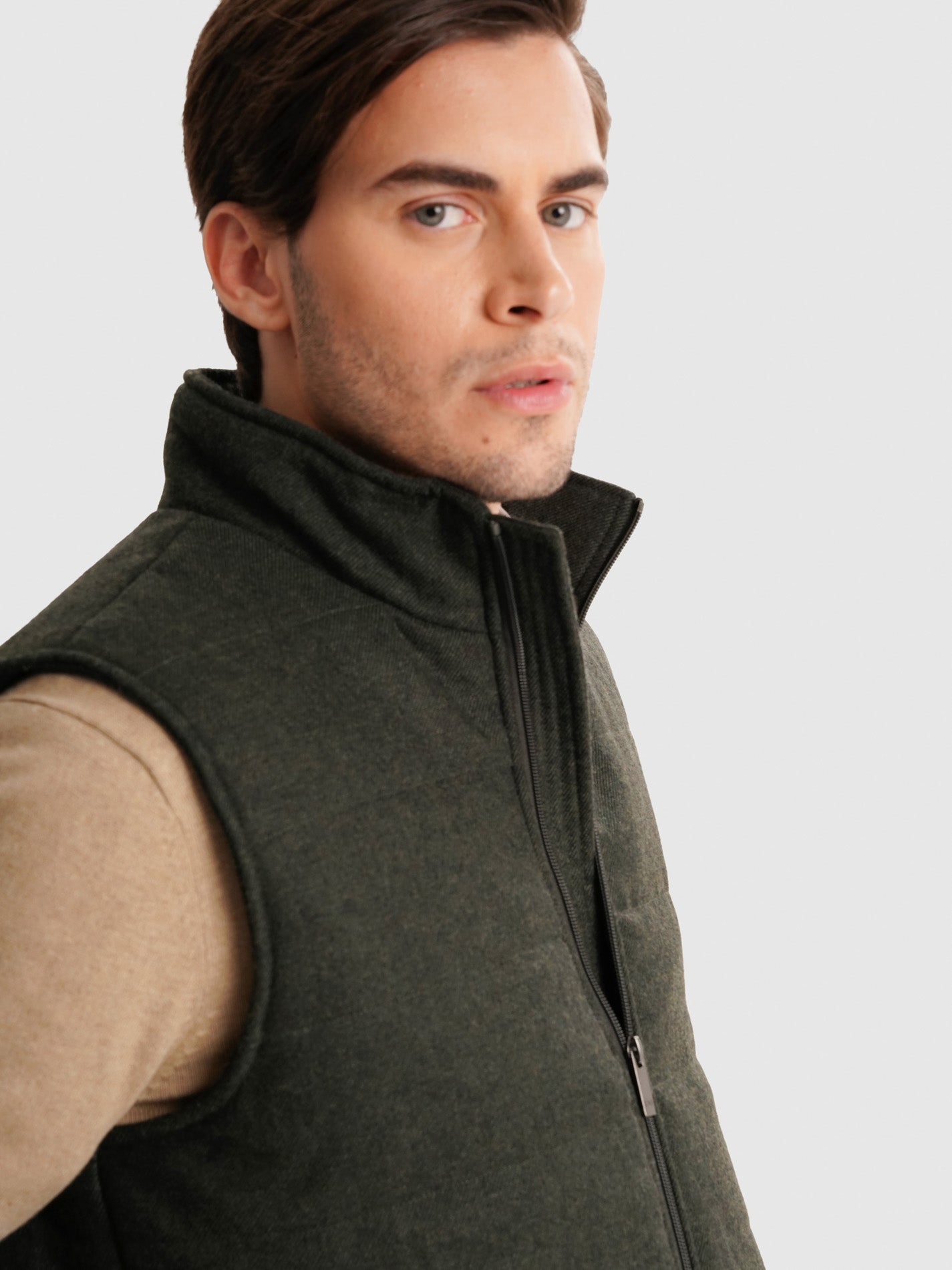 GREEN JACKET REGULAR FIT MR. BLUE