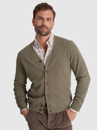 GREEN WOOL PULLOVER LONG SLEEVE REGULAR FIT MR. BLUE