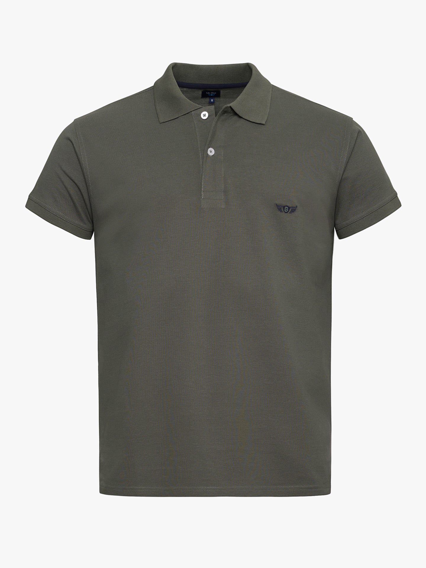 GREEN POLO SHORT SLEEVE REGULAR FIT MR. BLUE
