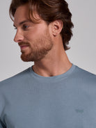 T-SHIRT ALGODÃO VERDE MANGA CURTA REGULAR FIT MR. BLUE