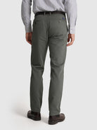 GREEN COTTON TROUSERS REGULAR FIT MR. BLUE