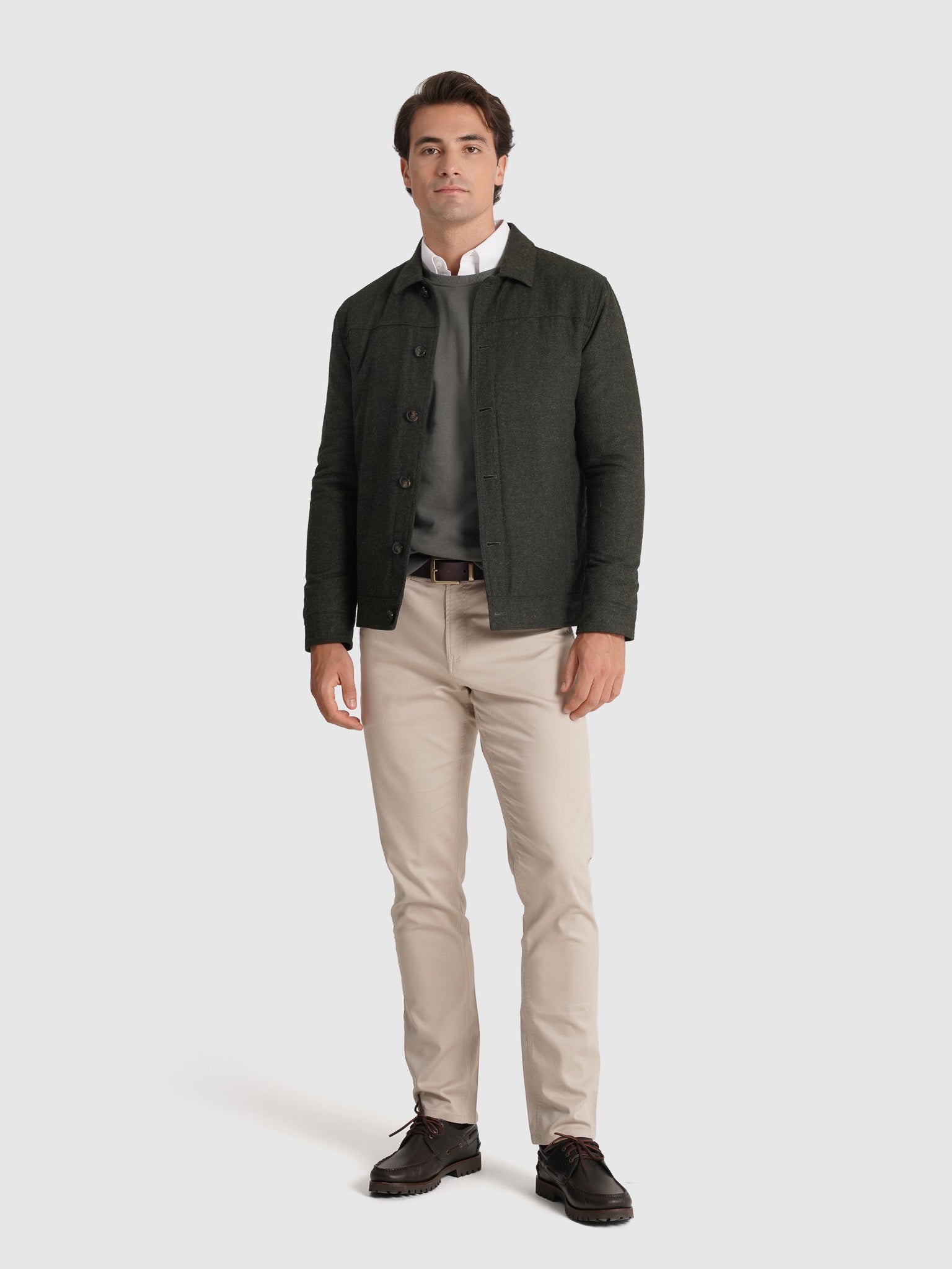 GREEN JACKET REGULAR FIT MR. BLUE