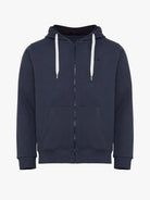 BLUE COTTON HOODIE LONG SLEEVE REGULAR FIT MR. BLUE