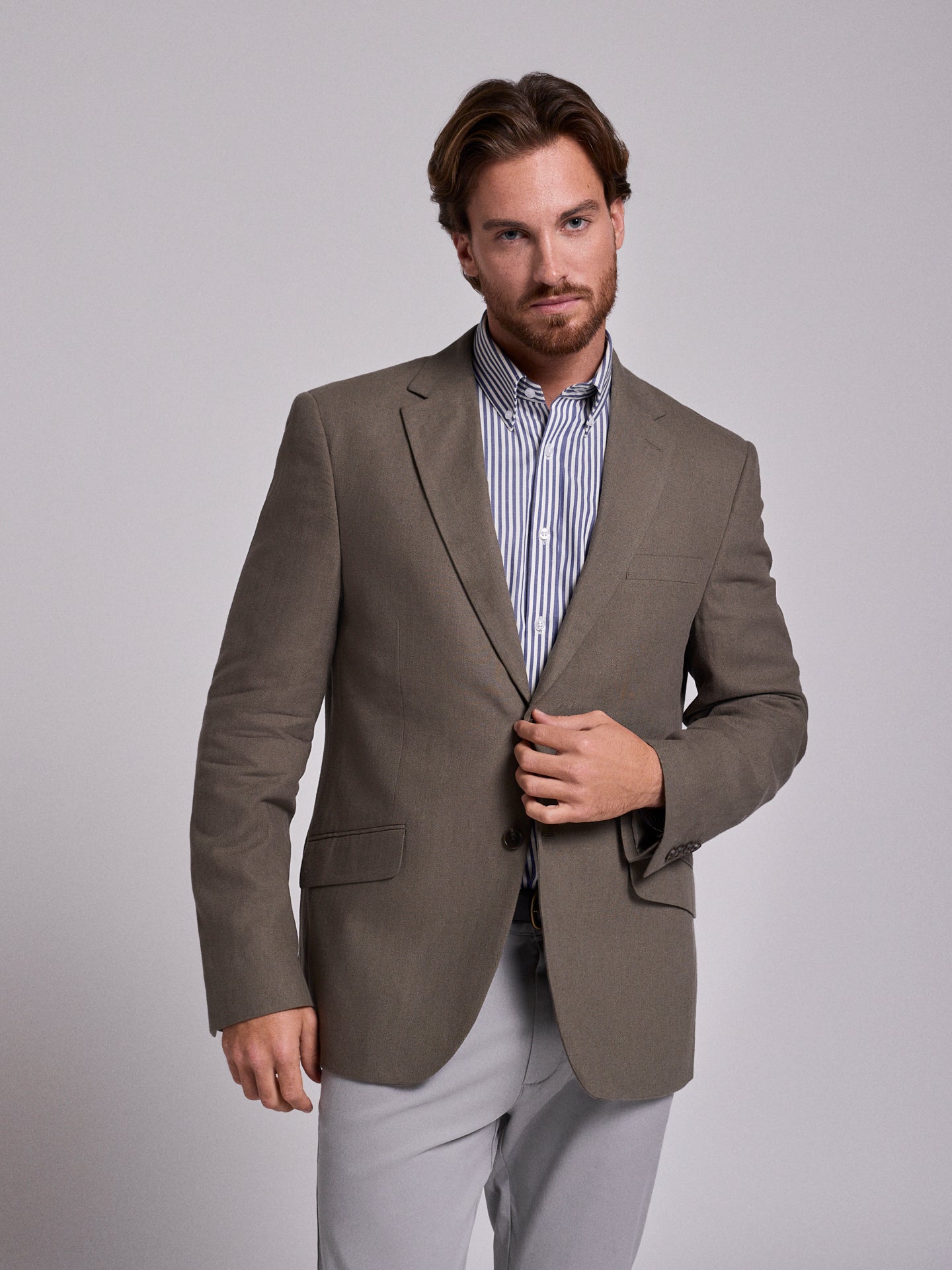 REGULAR FIT GREEN BLAZER MR. BLUE