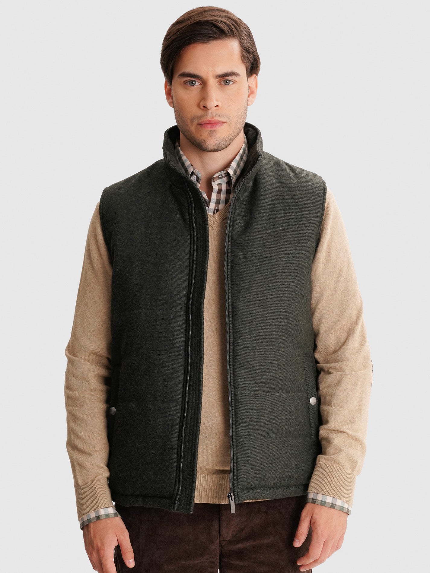 GREEN JACKET REGULAR FIT MR. BLUE