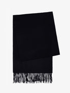 BLACK SCARF MR. BLUE