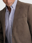 REGULAR FIT BROWN BLAZER MR. BLUE