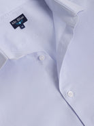 CAMISA ALGODÃO AZUL MANGA COMPRIDA SLIM FIT MR. BLUE
