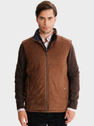 BROWN JACKET REGULAR FIT MR. BLUE