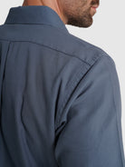 BLUE COTTON SHIRT LONG SLEEVE REGULAR FIT MR. BLUE